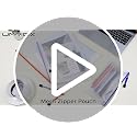 Multicolored 24 Pack A3 Mesh Zipper Bags - Waterproof Storage Pouches