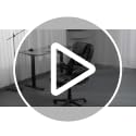 Furmax Black Executive Office Chair with Lumbar Support, High Back, Swivel & Adjustable Height