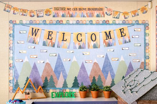 Teacher Created Resources Moving Mountains Better Than Paper Bulletin Board Roll