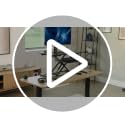 VIVO Black 28-Inch Standing Desk Converter, DESK-V028S - Adjustable Sit-Stand Workspace