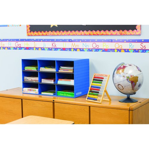 Bankers Box 1 Pack Classroom 9 Compartment Cubby Storage Sorter 16" H x 28 1/4" W x 13" D