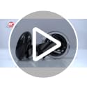 Heavy-Duty 5-Pack Chair Casters 3" Rubber Wheels for All Floors — BF Brightfield