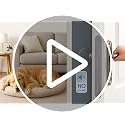 Door Stoppers for Wall 2" Silicone Door Knob Wall Protectors 6 Pack - Clear, 6/Medium