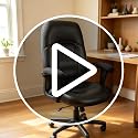 FORCHEER Black Chair Armrest Covers 2 Pack – Water-Resistant Stretch Jacquard, Fits 8-13in Armrests, Easy-Care