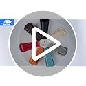 BHYTAKI Black Heavy Duty Rubber Door Stopper 4 Pack for Carpet, Tile, Wood Floors