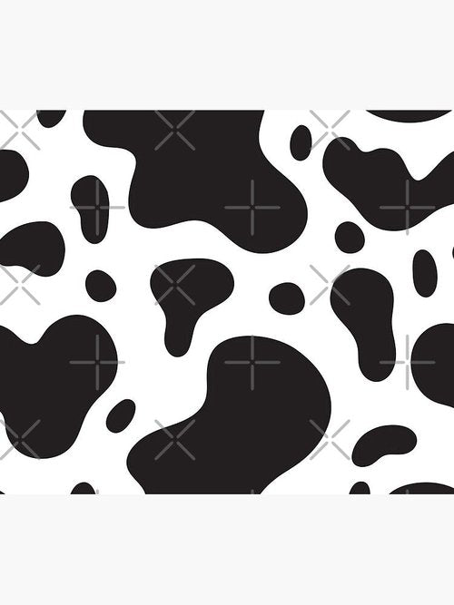 Cow Pattern Mouse Pad | Stylish Desk Accessory for Home or Office