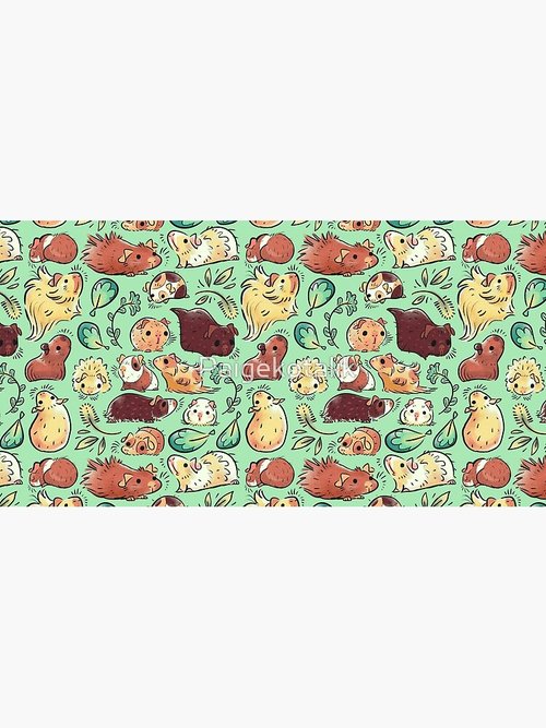 Guinea Pig Huddle Mouse Pad | Cute Design | Perfect for Animal Lovers