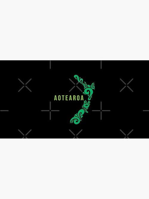 New Zealand Map Mouse Pad | Aotearoa Gift for Kiwis | Durable Design