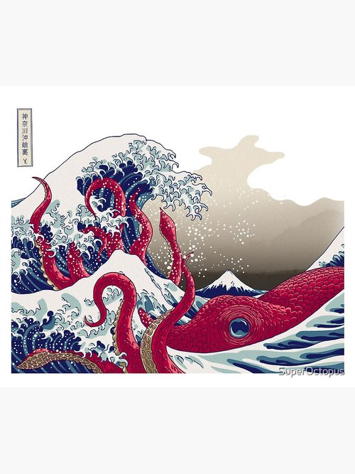 Premium Hoktopusai Mouse Pad | Durable & Stylish Design for Gamers