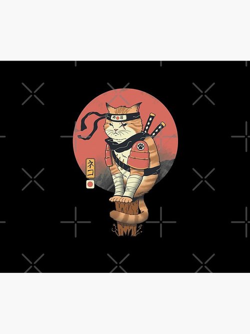 Shinobi Cat Mouse Pad | Stylish Design | Perfect for Cat Lovers