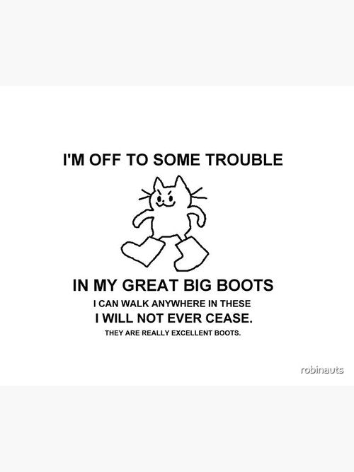Great Big Boots Mouse Pad | Durable Design for Gamers & Office Use