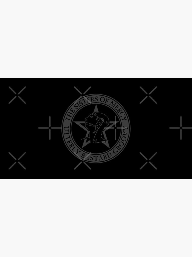 Utterly Bastard Groovy | Dark Grey Mouse Pad for Music Lovers