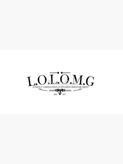 LOLOMG Mouse Pad | London Mercenary Group Logo | Durable & Stylish Design