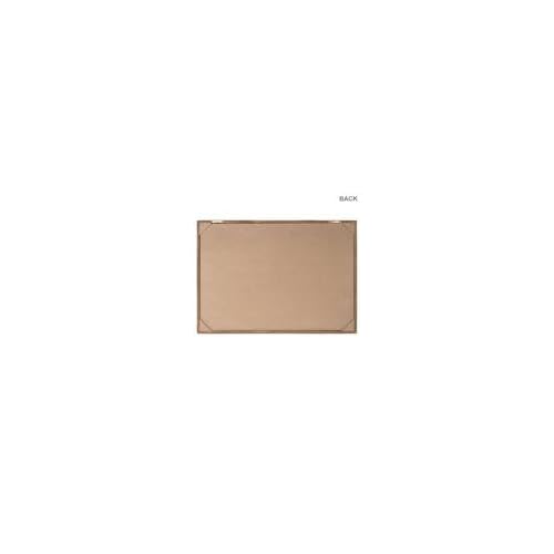Wall Calendar, Chalkboard Style, 21.63" H x 30.75" W x 0.81" D, Black, White & Brown