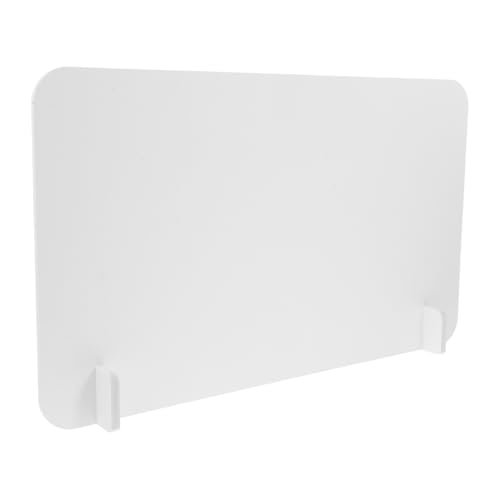 Cabilock Safety Splash Shield Panel Barrier 50cmx30cm PVC Material Guard Isolation Board for School Hotel Office