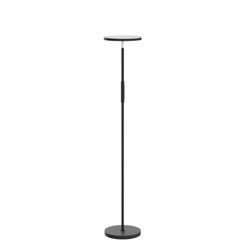 Super Bright Floor Lamp for Living Room, Stepless Dimmable LED Standing Lamp with Remote and Touch Control, 69¡± Tall Torchiere Corner Lamp for Bedroom Office Hotel, Black