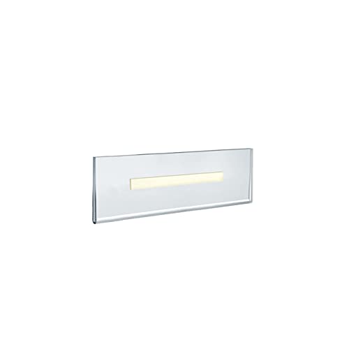 Azar Displays, 122018, Adhesive Clear Acrylic Wall Sign Holder Display, Landscape Frame for Posters, Flyers, Art, Business, School, Nameplates & Doorway Signs, 10 Pack, 8.5" x 2.5"