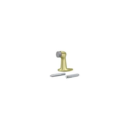 Deltana Fdb278u3-unl Floor Door Bumper, Unlacquered Bright Brass