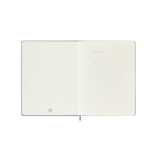 Moleskine Smart Notebook, Smart Writing System, Digital Notepad with Hard Cover, Ruled Pages and Elastic Closure, Size Extra Large 19 x 25 cm, Colour Black