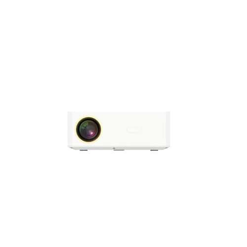 [2025 New Version Electric Focus 1080P Support] Andrioid Edition Build-in Nextflix Youtube 200 ANSI WiFi Bluetooth Full-Sealed Enclosure Movie Cinema Sport Game Karaoke Ready iOS Andrioid Cast