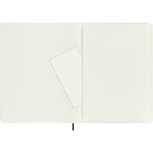 Moleskine Classic Notebook, Soft Cover, XL (7.5" x 9.5") Ruled/Lined, Black, 192 Pages