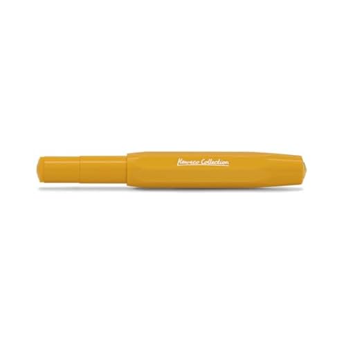 Kaweco COLLECTION Fountain Pen Honey, Fine Nib Sport Octagonal Clip Gold