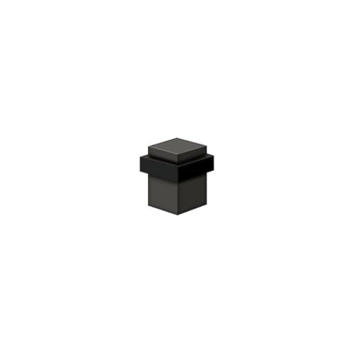 Deltana Square Universal Floor Bumper 2-1/2", Solid Brass (Oil-rubbed Bronze)