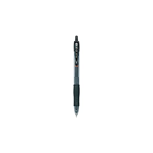 Pilot G2 Premium Gel Roller Pens 0.7, Fine Point Smooth Writing Pens Black, Pack of 12
