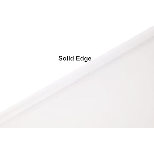 8.5 x 11 Vertical Clear Letter Sized Plastic Envelopes Document File Storage Holder 40 Pack Hook Loop Closure