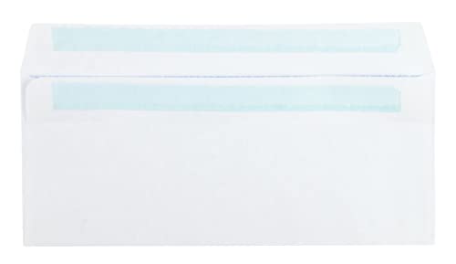 Quality Park #8 5/8 Security Double Window Self Seal Envelopes 500 Count