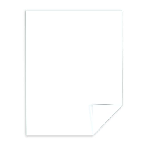 Neenah Index Cardstock, 8.5" x 11", 90 lb/163 gsm, White, Lightweight, 94 Brightness, 300 Sheets (91437)