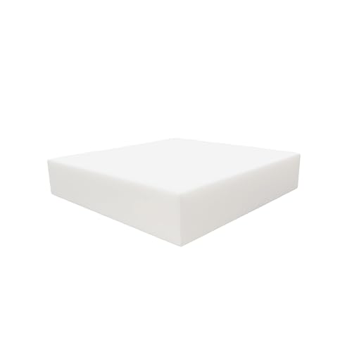 FoamRush 6" H x 24" W x 26" L High Density Premium Quality Upholstery Cushion, Seat Replacement, Sheet Padding Made in USA