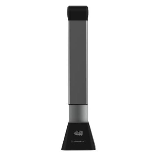 Adesso 4K 8.0 Megapixel Document Camera Classroom Projector for Teachers Video Recording, Photo Capture, OCR Text Recognition, Digital Zoom & Autofocus, Instant Business Scanner Camera Cybertrack 820
