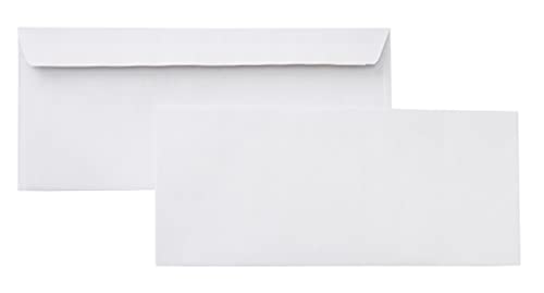 Amazon Basics Security-Tinted Self-Seal Business Envelopes 500-Pack White
