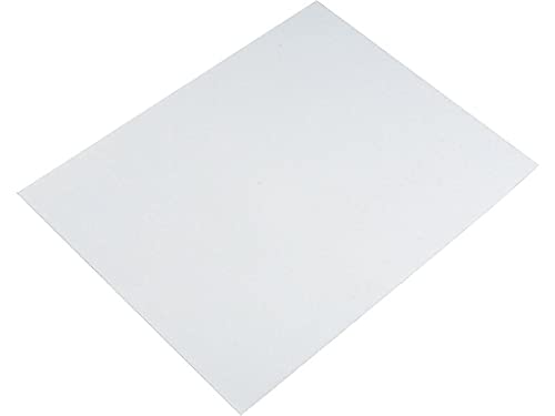 Pacon Railroad Board 4-Ply White - 22x28 Inches, 25 Sheets, Art & Mounting