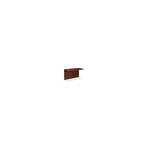 Lorell Essentials Bridge 48 x 24 x 29.5-Inch Mahogany Laminate