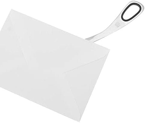 ALLEX Letter Opener - 6.7" Japanese Stainless Steel Blade | All-Metal Black Envelope Knife
