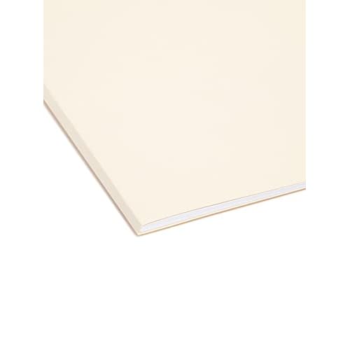 Smead Interior File Folder, 1/3-Cut Tab, Legal Size, Manila, 100 per Box (15230)