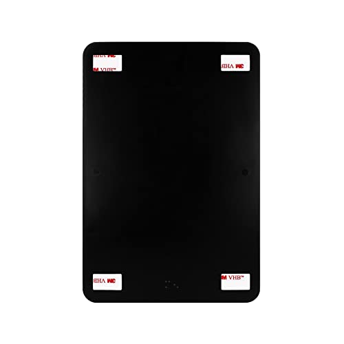 ExcelMark Restroom Sign for Business - ADA Compliant Braille Bathroom Sign with Double Sided Tape to Secure Perfectly in Less Than a Minute - Size 9 x 6 Inch (Men's & Women's Handicap Set)