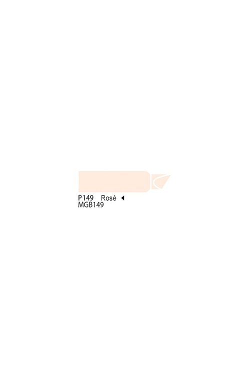 AD Marker The Original Chartpak, Tri-Nib, Flesh, Box of 6 (P149)