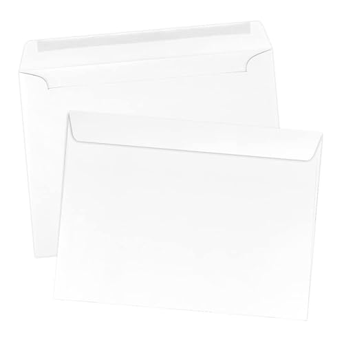 LUXPaper 9 x 12 Booklet Envelopes | Bright White | 24lb. Text | 250 Qty