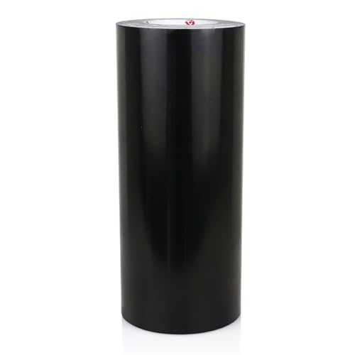 BOMEI PACK Black Aluminum Tape, 12 Inch x 165 Feet, HVAC Sealing & Patching, Pipe & Metal Repair, Waterproof & Temperature Resistant