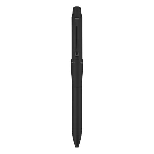 Uni Jetstream Prime 3&1 Multifunction Ballpoint Pen, Equipped with 0.7mm Oil-Based Ink (Black, Red, Blue), 0.5mm Mechanical Pencil, Metal Body, Black, MSXE455007.24