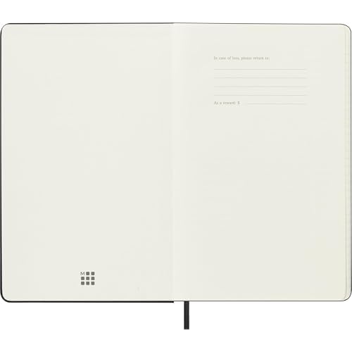 Moleskine 12 Month 2026 Smart Weekly Planner, Hard Cover, Large (5" x 8.25") Black: Compatible with Moleskine Smart Pen (Smart Set Sold Separately)