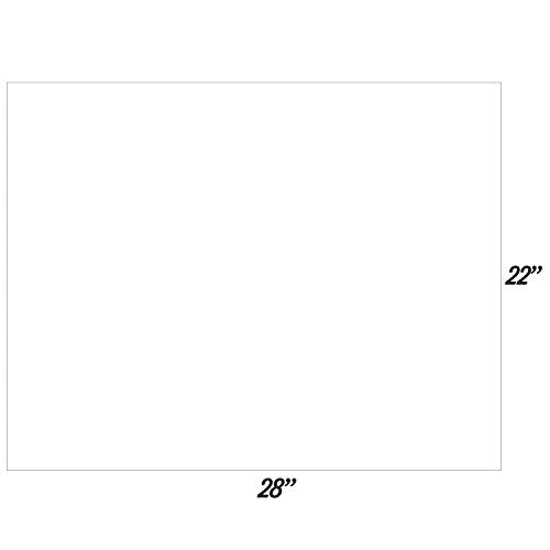 ArtSkills Large White Poster Board, 22¡± x 28¡±, Bulk Poster Boards for Classrooms, Sign Making & Science Fair Board Supplies, 25-Pack