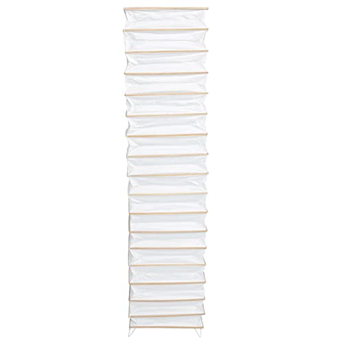 Uonlytech Paper Floor Lamp Shades Nordic Style Table Lampshades Barrel Chandelier Light Cover Protector for Home Hotel Bedside Desk Floor Lamp, Beige