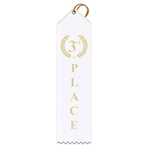 Hodges Badge - 75 Pack - 1st 2nd 3rd Place Award Ribbons (25 Each) - Made in USA