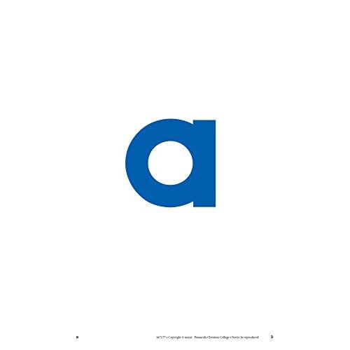 Letter Picture Flashcards - Abeka 4 to 5 Year Old Kindergarten Letter Recognition Reading Program Letter Cards