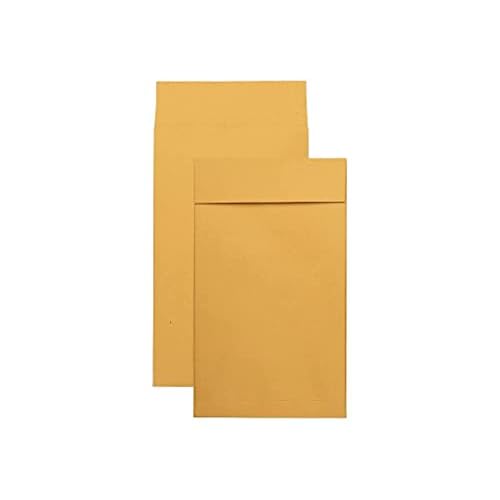 Quality Park Large Format/Catalog Envelopes, Redi-Strip, Kraft, 10 x 15, 25 per Box, (QUA93338),Light Brown