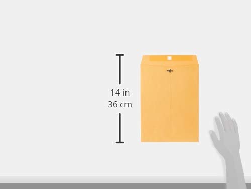 Mead 9x12 Brown Manila Kraft Envelopes with Clasp Closure - Pack of 100